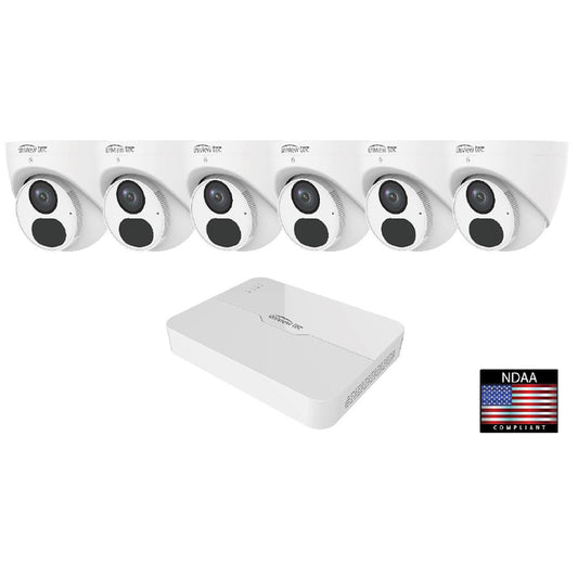 4MP TURRET CAMERA / 8CH, 8 PoE NVR KIT