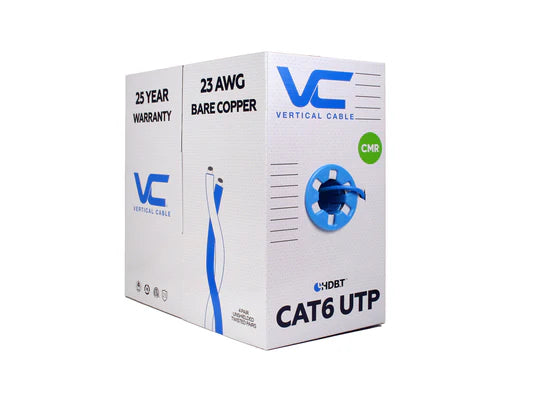 VC 1000FT SOLID CAT6 CABLE - 23AWG 550MHZ - CMR